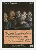 Scathe Zombies from Classic Sixth Edition painted by Jesper Myrfors