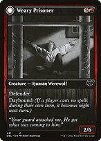 Weary Prisoner // Wrathful Jailbreaker