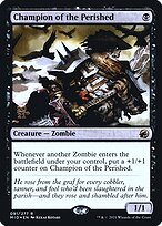 Champion of the Perished from Innistrad: Midnight Hunt Promos painted by Kekai Kotaki