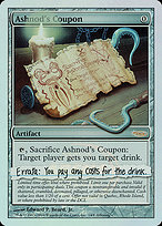 MTG Ashnod's Coupon 英　3枚セット 6f3e5fd8-6b7e-4697-9e4b-