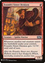 Foundry Street Denizen from Mystery Booster painted by Raoul Vitale