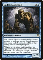 Undead Alchemist from Innistrad painted by Michael C. Hayes