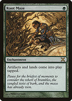 Root Maze · Tenth Edition (10E) #292 · Scryfall Magic The