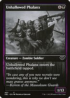 Unhallowed Phalanx from Innistrad: Double Feature painted by Nicholas Gregory