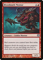 Bloodmark Mentor from Duel Decks: Knights vs. Dragons painted by Dave Allsop
