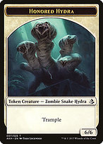 Honored Hydra from Amonkhet Tokens painted by Todd Lockwood