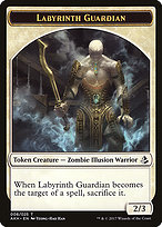 Labyrinth Guardian from Amonkhet Tokens painted by Yeong-Hao Han