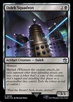 Dalek Squadron · Doctor Who (WHO) #65 · Scryfall Magic The