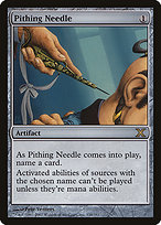 MTG 真髄の針/Pithing Needle 英語 MPS版 Pithing Needle · Kaladesh Inventions (MPS) #44 · Scryfall