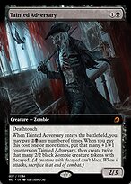 Tainted Adversary from Magic Online Promos painted by Tuan Duong Chu