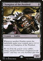 Champion of the Perished from Starter Commander Decks painted by Kekai Kotaki