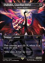 ガーディアンフォース、ディアボロス MTG ff mtg プロモ】ガーディアンフォース、ディアボロス foil