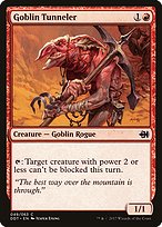 Goblin Tunneler from Duel Decks: Merfolk vs. Goblins painted by Jesper Ejsing