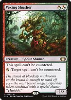 Vexing Shusher from Double Masters painted by Cyril Van Der Haegen