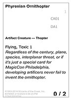 Phyrexian Ornithopter