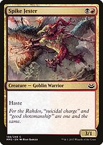 Spike Jester from Modern Masters 2017 painted by Ryan Barger
