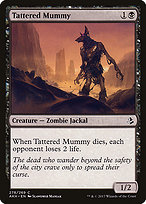 Tattered Mummy from Amonkhet painted by Slawomir Maniak