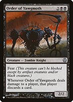 Order of Yawgmoth from The List painted by Chippy