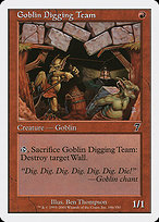 Goblin Digging Team from Seventh Edition painted by Ben Thompson