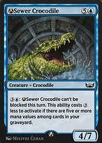 A-Sewer Crocodile