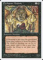 Cyclopean Mummy from Fourth Edition painted by Edward P. Beard, Jr.