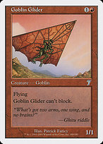 Goblin Glider from Seventh Edition painted by Patrick Faricy