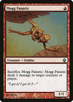 Mogg Fanatic from Premium Deck Series: Fire and Lightning painted by Brom