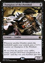 Champion of the Perished from Innistrad: Midnight Hunt Promos painted by Kekai Kotaki
