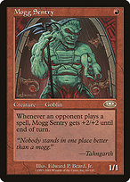 Mogg Sentry from Planeshift painted by Edward P. Beard, Jr.