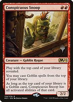 Conspicuous Snoop from Core Set 2021 Promos painted by Zoltan Boros