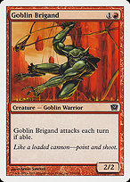 Goblin Brigand from Ninth Edition painted by Arnie Swekel