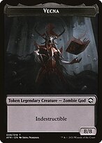 Vecna from Adventures in the Forgotten Realms Tokens painted by Irina Nordsol