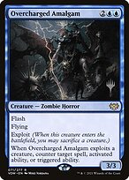 Overcharged Amalgam from Innistrad: Crimson Vow Promos painted by Mike Jordana