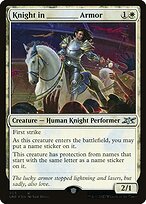 Knight in _____ Armor