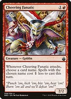 Cheering Fanatic from Battlebond painted by Filip Burburan