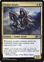 Corpse Knight from Core Set 2020 painted by Karl Kopinski