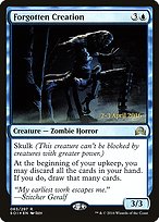 Forgotten Creation from Shadows over Innistrad Promos painted by Izzy