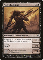 Null Champion from Rise of the Eldrazi painted by Chris Rahn