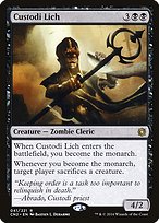 Custodi Lich from Conspiracy: Take the Crown painted by Bastien L. Deharme