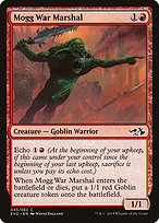 Mogg War Marshal from Duel Decks Anthology: Elves vs. Goblins painted by Wayne England