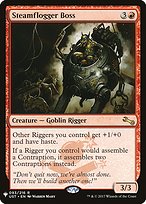Steamflogger Boss from Mystery Booster painted by Warren Mahy
