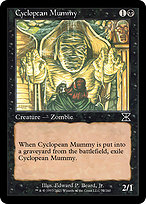 Cyclopean Mummy from Masters Edition IV painted by Edward P. Beard, Jr.