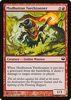 Mudbutton Torchrunner from Duel Decks: Knights vs. Dragons painted by Steve Ellis
