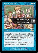 MTG 実物提示教育〈Show and Tell〉４枚 MTG 実物提示教育 / Show and Tell USG - メルカリ