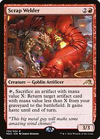 Scrap Welder from Kamigawa: Neon Dynasty Promos painted by Simon Dominic