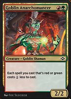 Goblin Anarchomancer from Jumpstart: Historic Horizons painted by Joe Slucher
