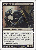 Nantuko Husk from Ninth Edition painted by Carl Critchlow