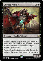Corpse Augur from Legendary Cube Prize Pack painted by Scott M. Fischer