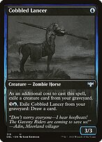 Cobbled Lancer from Innistrad: Double Feature painted by Igor Kieryluk