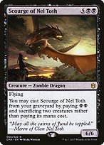 Scourge of Nel Toth from Commander Anthology painted by Mark Winters